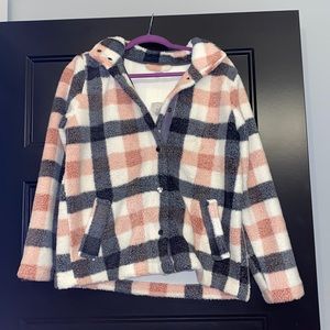 Sherpa Flannel Coat